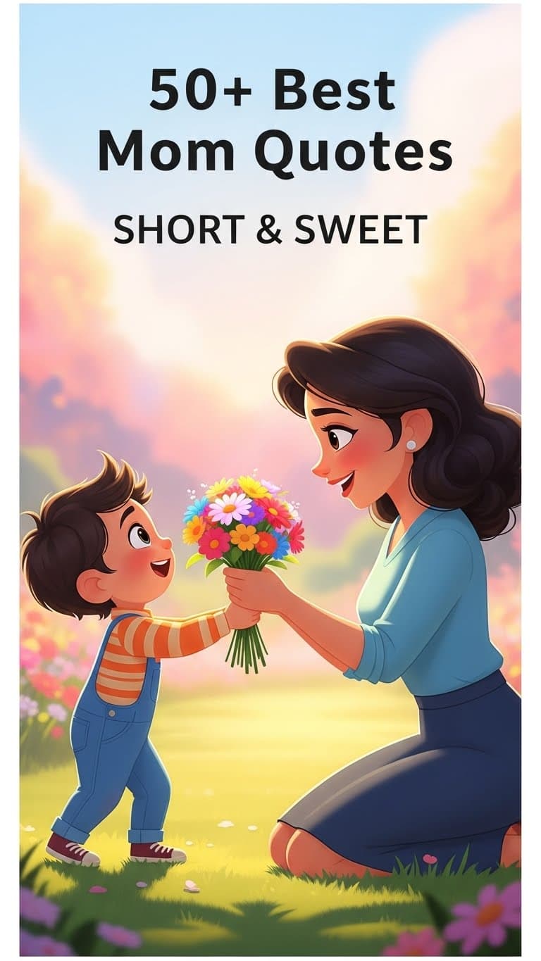 35 Heartfelt Mom Quotes Short & Inspiring