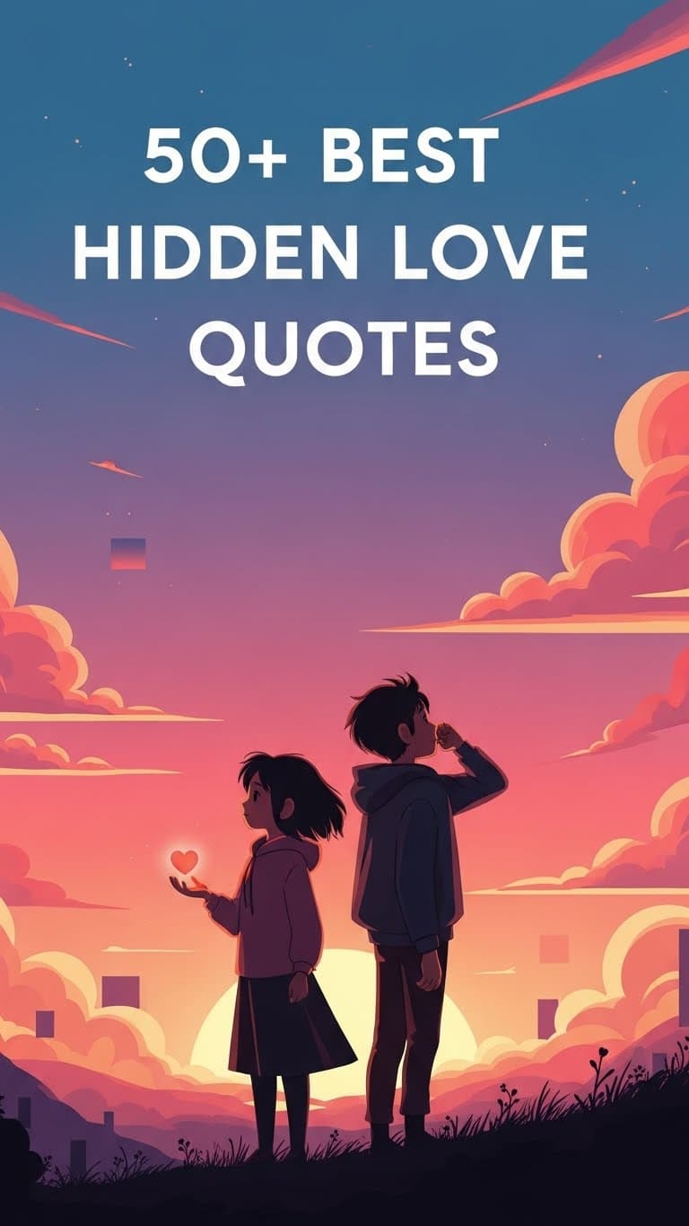 Hidden Love Quotes: Expressing Unspoken Feelings