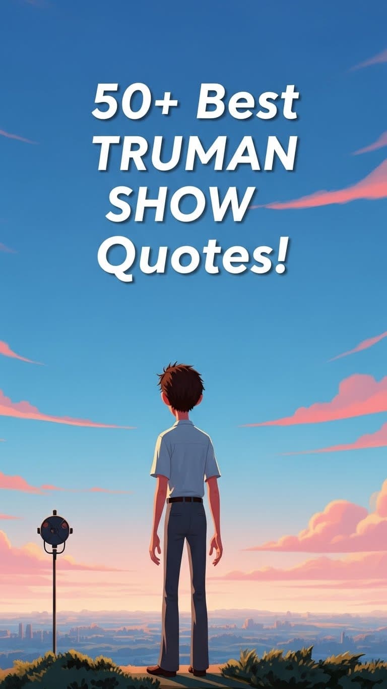 Life-Changing Truman Show Quotes You Need to Know
