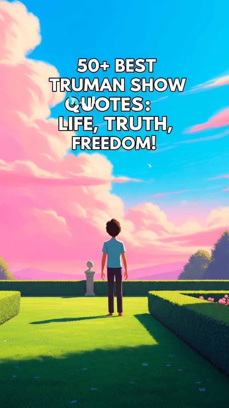 40 Best Truman Show Quotes on Life, Truth & Freedom