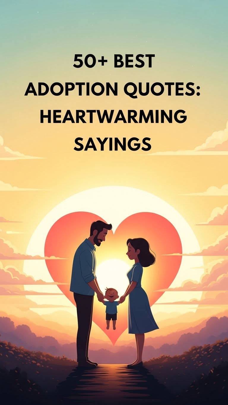 Adoption Quotes: 50 Inspiring Sayings on Family & Love - Motivational content from ShareVault about family & relationships