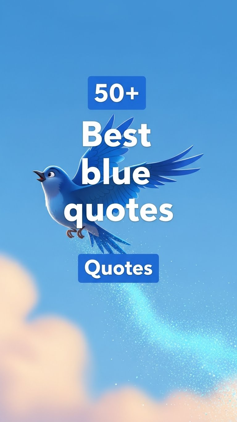 40 Inspiring Blue Quotes for Peace, Depth, and Clarity - Motivational content from ShareVault about inspiration and color psychology
