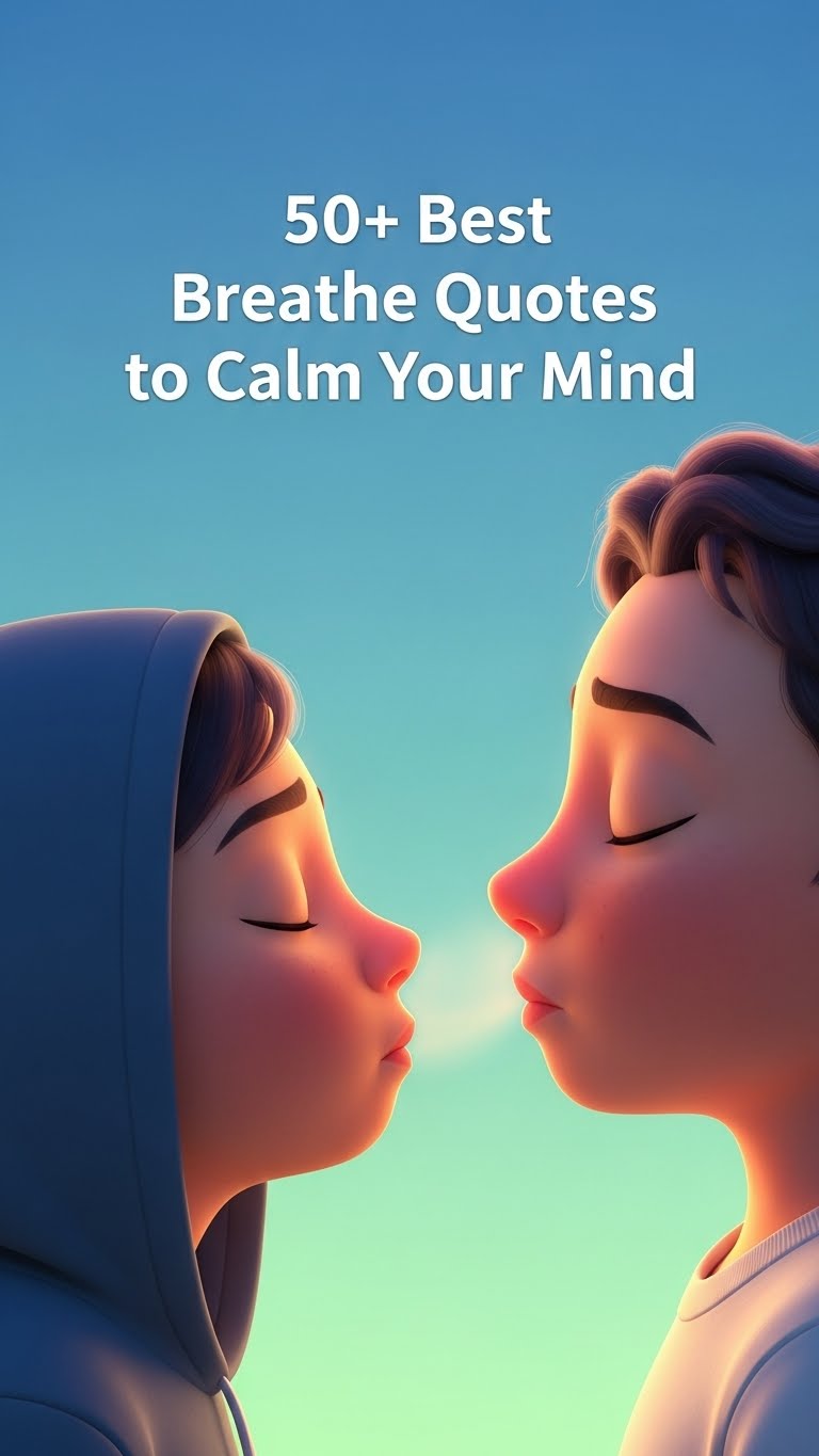 40 Powerful Breathe Quotes for Instant Calm & Focus - Motivational content from ShareVault about mindfulness & wellness