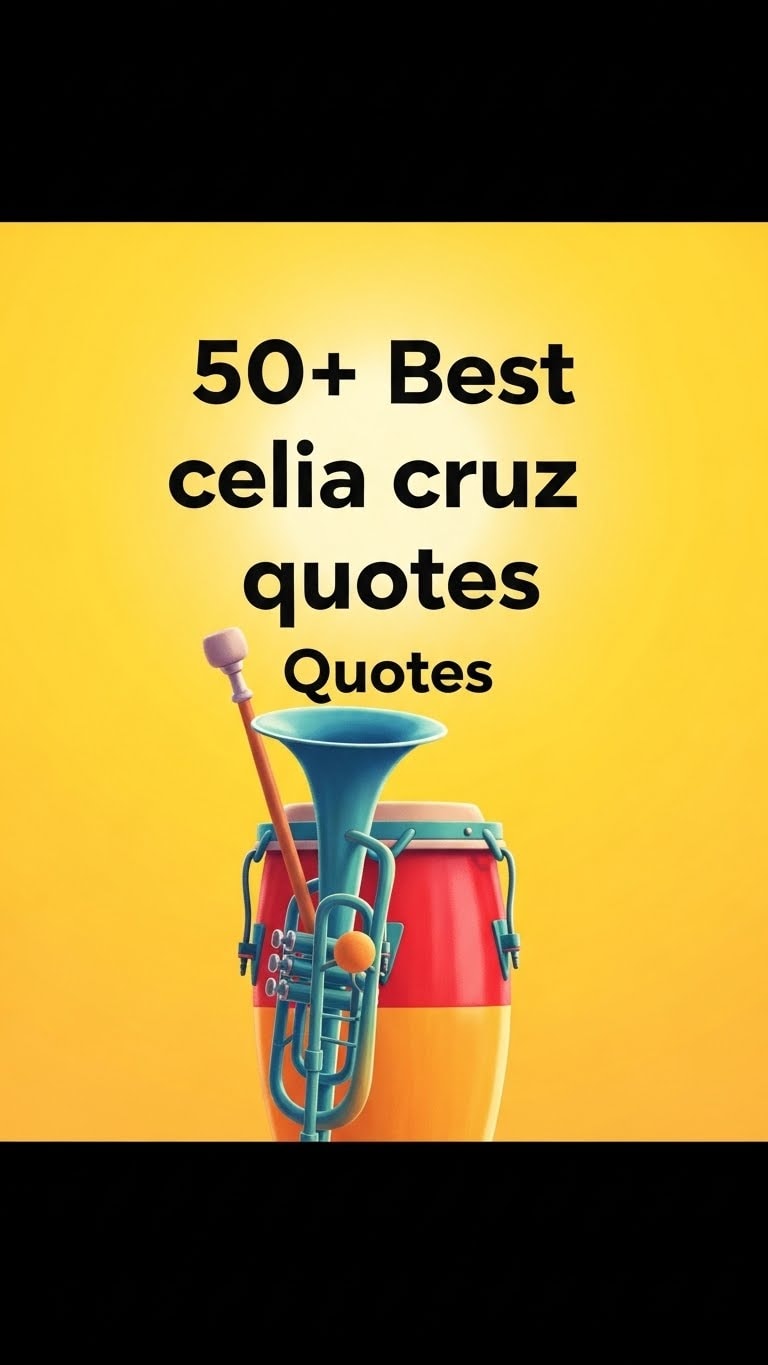 50+ Inspiring Celia Cruz Quotes to Uplift Your Soul - Motivational content from ShareVault about inspiration