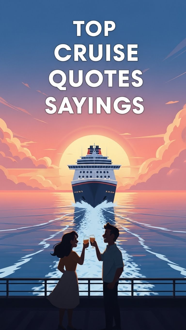 50+ Best Cruise Quotes To Inspire Your Next Adventure - Motivational content from ShareVault about travel