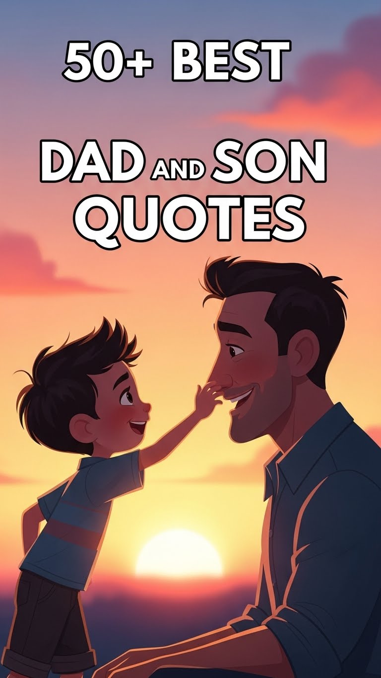 50+ Heartwarming Dad and Son Quotes to Cherish - Motivational content from ShareVault about family & relationships