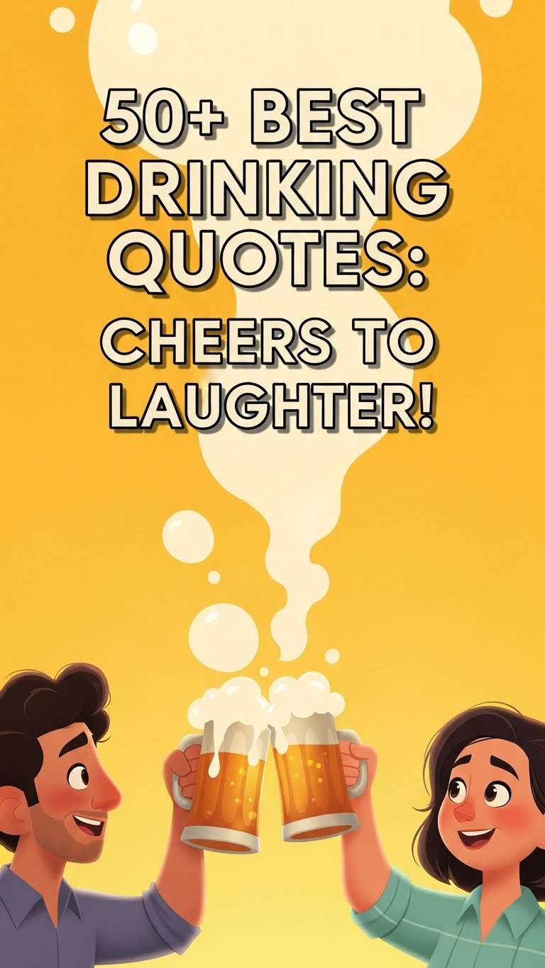 40 Inspiring & Hilarious Drinking Quotes for the Perfect Toast - Motivational content from ShareVault about culture & lifestyle