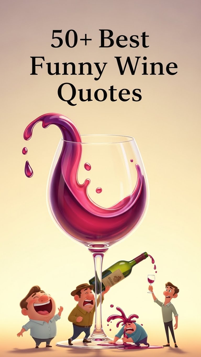 35 Funny Wine Quotes to Make You Pour a Glass - Motivational content from ShareVault about humor and lifestyle