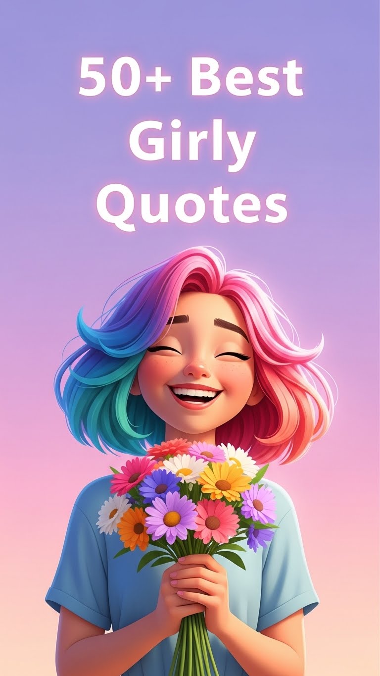 50+ Inspiring Girly Quotes to Empower Your Day - Motivational content from ShareVault about inspiration