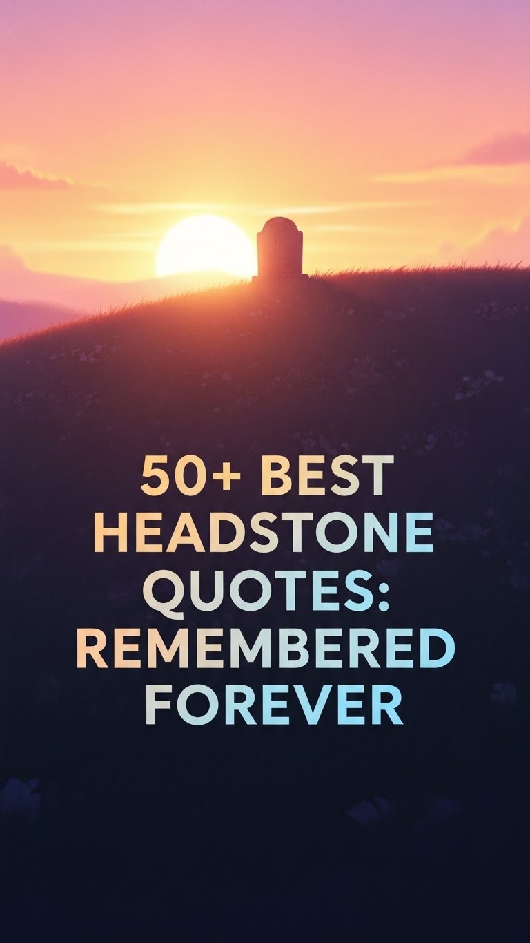 Headstone Quotes: 40+ Inspiring Memorial Sayings - Motivational content from ShareVault about memorials