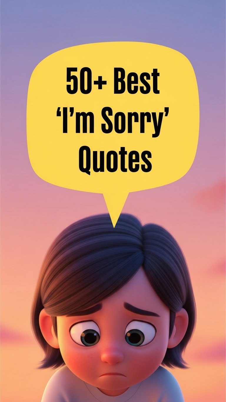 40 Powerful "I'm Sorry" Quotes for True Forgiveness - Motivational content from ShareVault about relationships