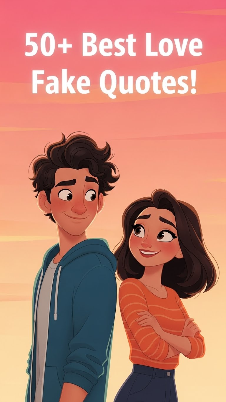 40 'Love Fake Quotes' Exploring Sincerity in Modern Romance - Motivational content from ShareVault about relationships & self-help