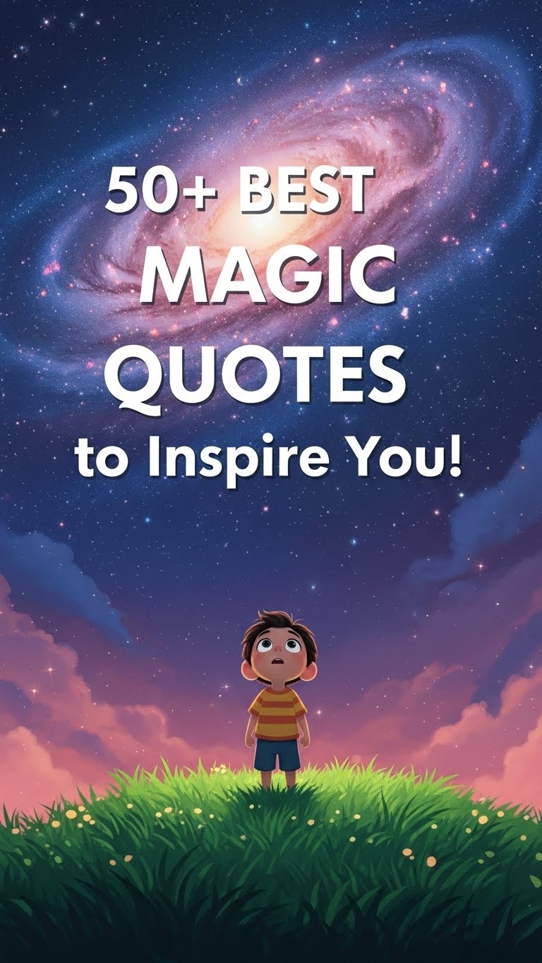 40 Inspiring Magic Quotes to Transform Your Day - Motivational content from ShareVault about inspiration