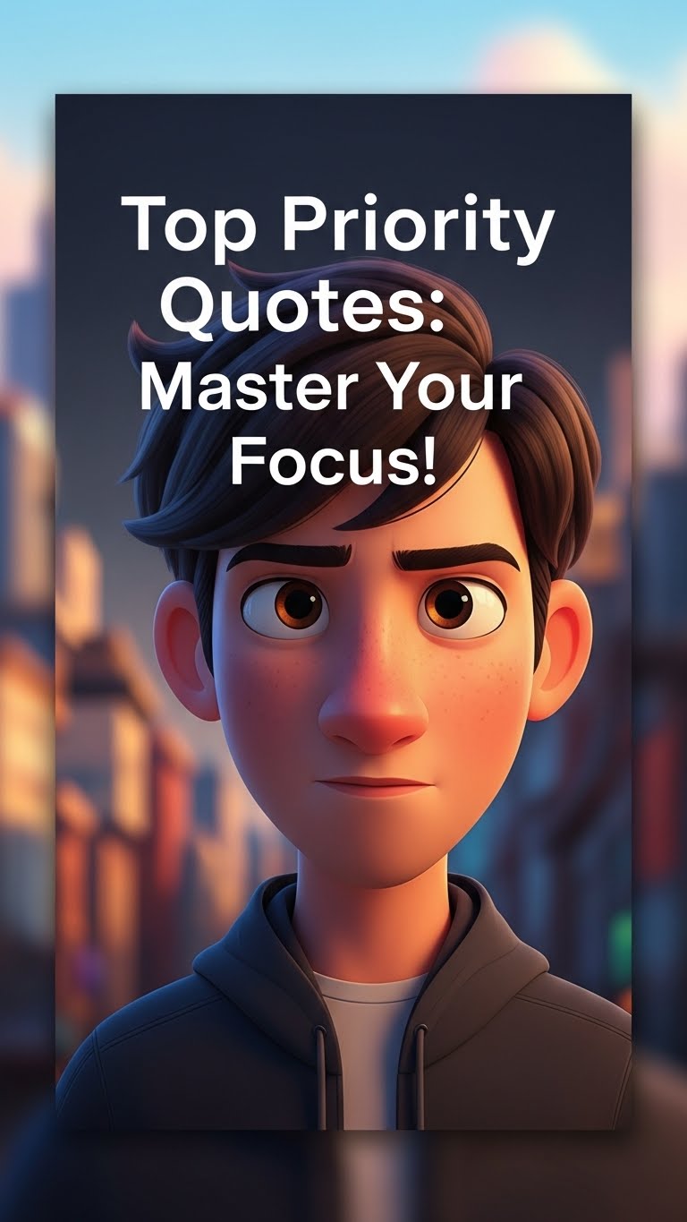 40 Powerful Priority Quotes to Master Your Focus - Motivational content from ShareVault about productivity & leadership