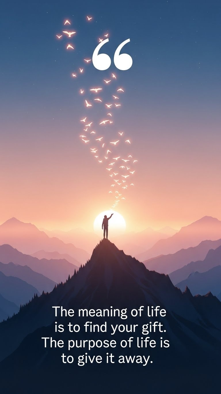 35 Inspiring Purpose Quotes to Find Your Life's Direction - Motivational content from ShareVault about motivation