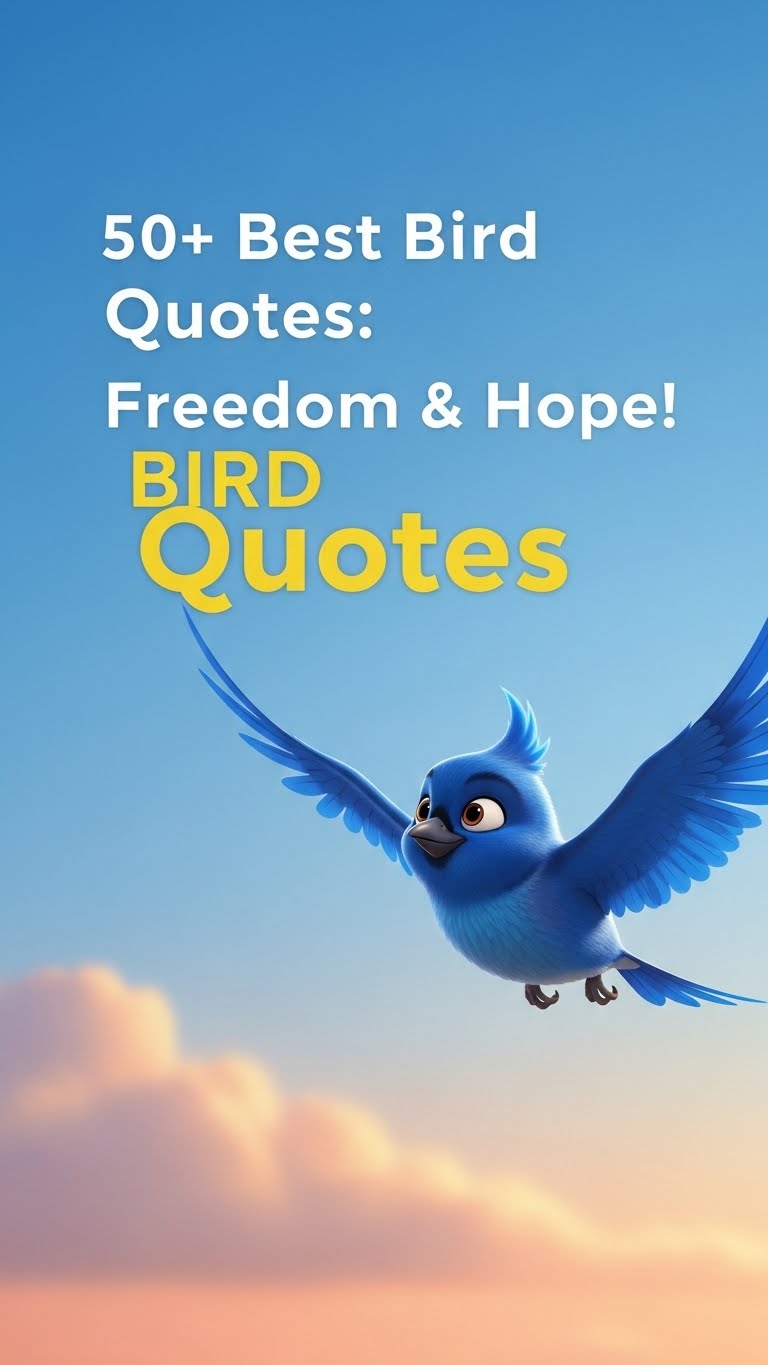 40 Inspiring Quotes About Birds, Freedom, and Hope - Motivational content from ShareVault about inspiration