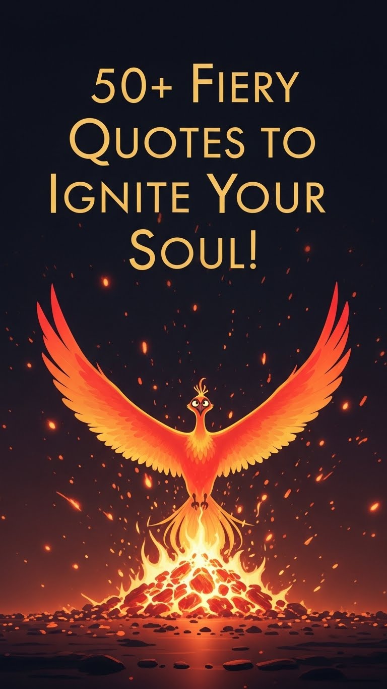 Ignite Your Soul: 50 Inspiring Quotes About Fire - Motivational content from ShareVault about inspiration