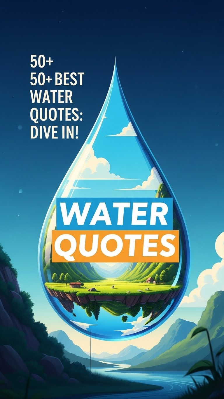 💧Water Quotes: 50+ Inspiring Reflections on Life's Essence - Motivational content from ShareVault about inspiration