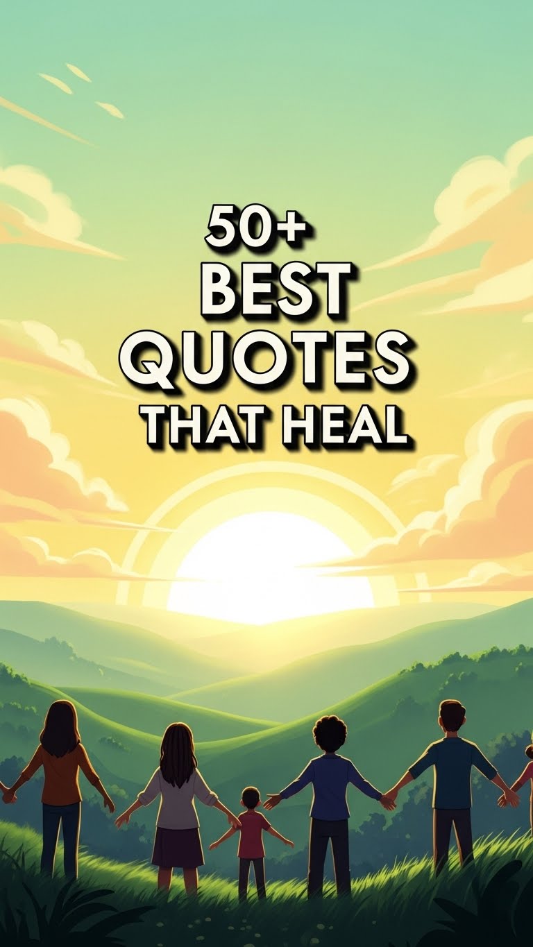 40 Healing Quotes to Mend the Heart & Mind - Motivational content from ShareVault about self-improvement