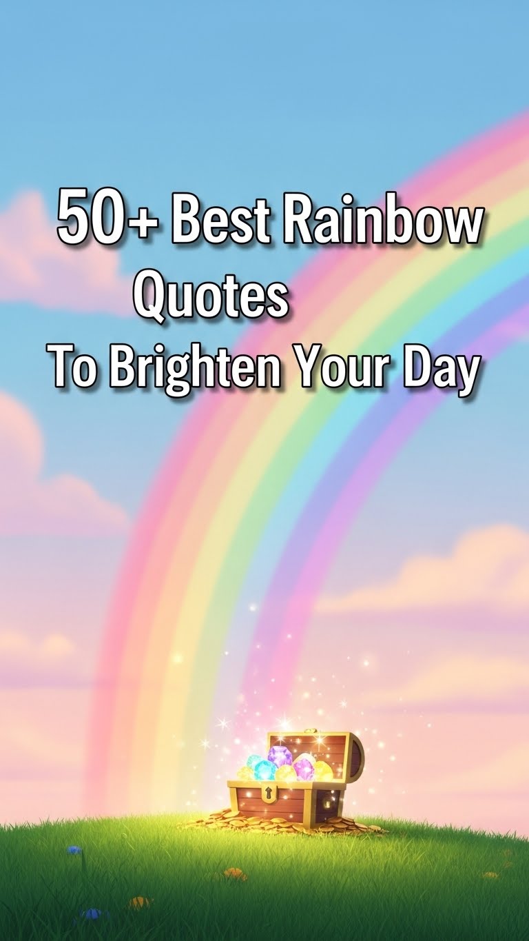 40+ Inspiring Rainbow Quotes for Hope & Transformation - Motivational content from ShareVault about inspiration and life lessons