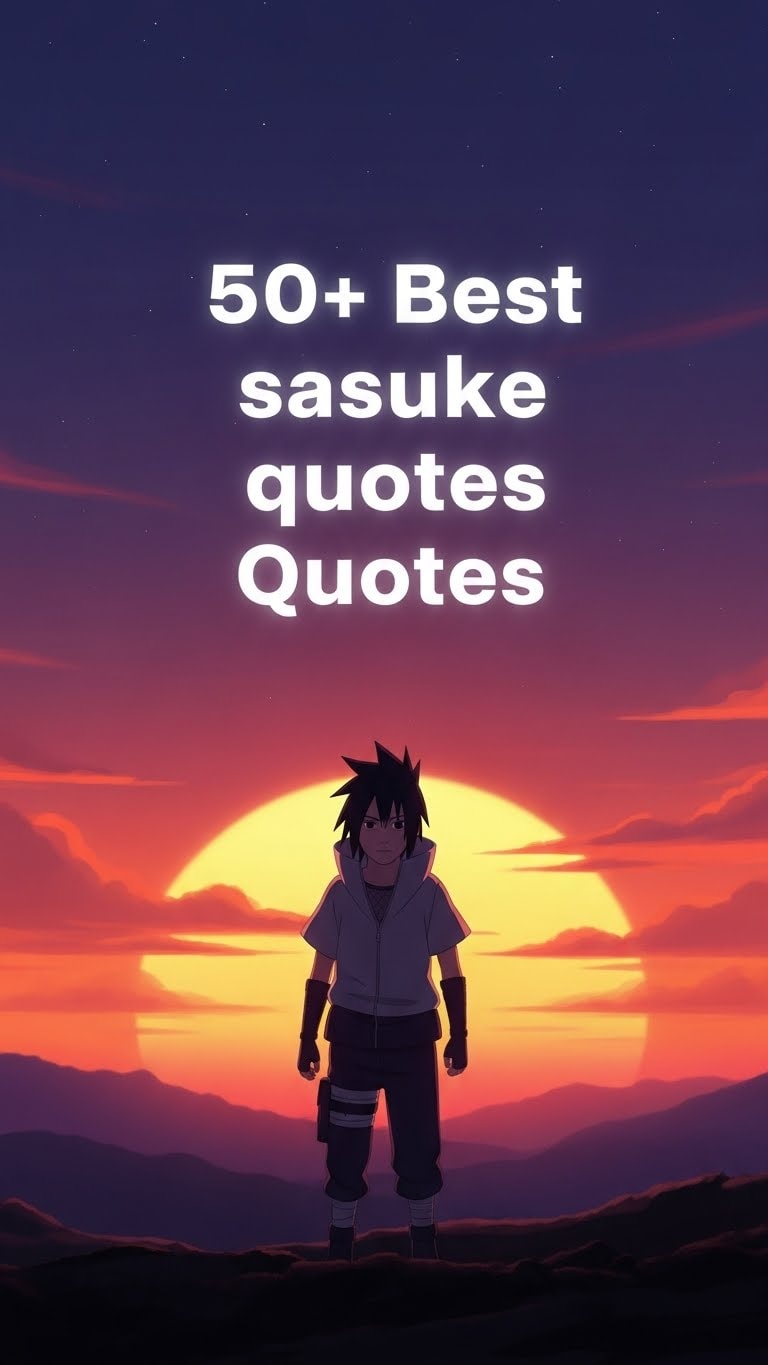42 Powerful Sasuke Uchiha Quotes on Revenge & Strength - Motivational content from ShareVault about anime & motivation