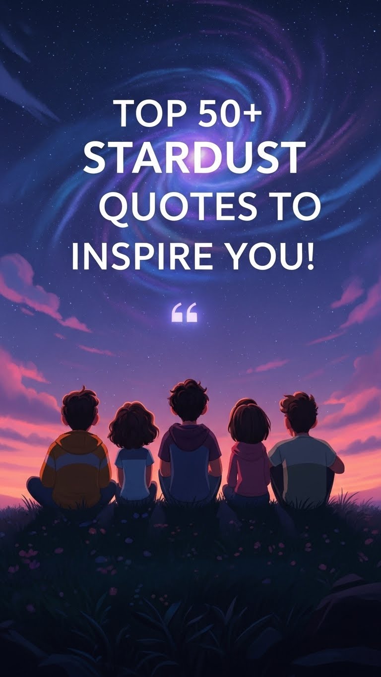 38 Inspiring Stardust Quotes for Cosmic Connection - Motivational content from ShareVault about inspiration