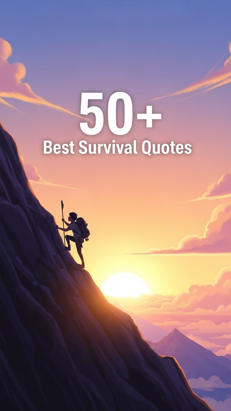 50 Powerful Survival Quotes to Inspire Resilience - Motivational content from ShareVault about motivation