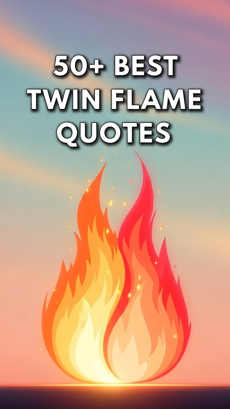 Twin Flame Quotes: 50 Sayings About Soul Connections - Motivational content from ShareVault about relationships