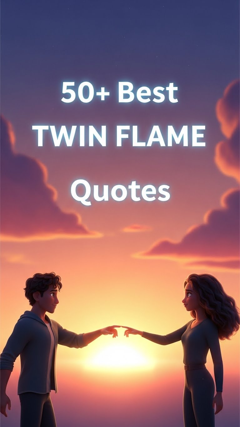 40+ Deep Twin Flame Quotes for Soul Connection - Motivational content from ShareVault about spirituality