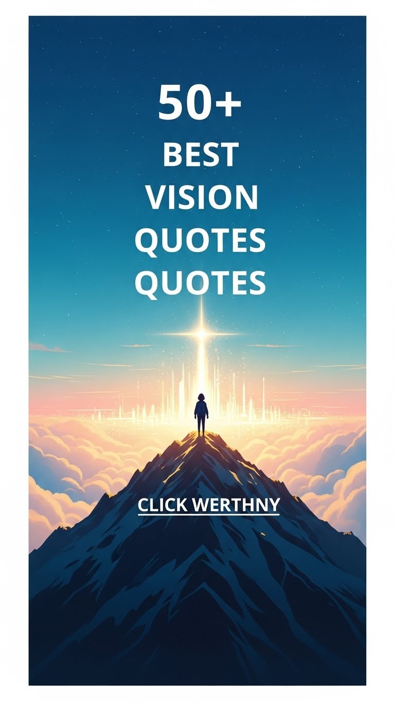 40 Powerful Vision Quotes to Inspire Your Success - Motivational content from ShareVault about motivation