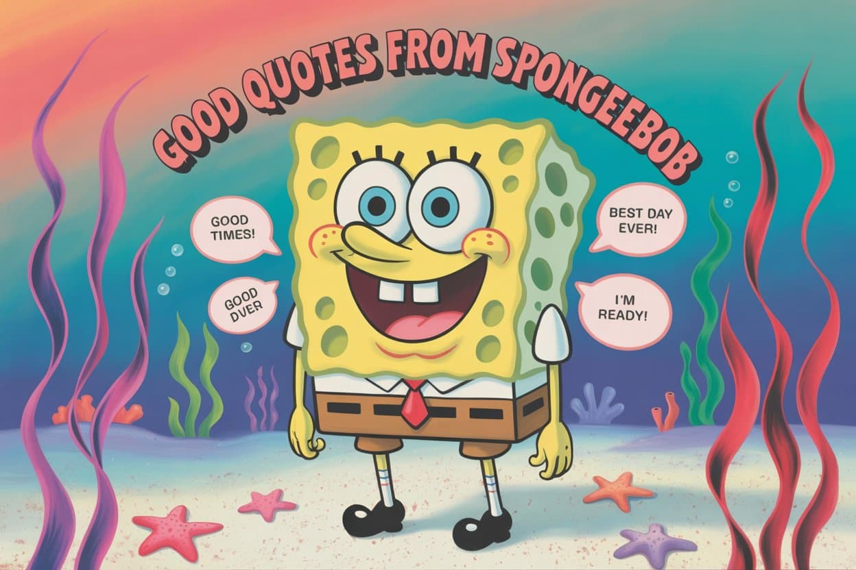 Good Quotes from SpongeBob: 30 plus Inspiring Lines from Bikini Bottom