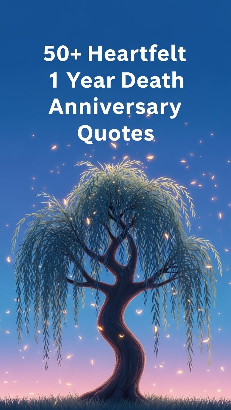 35 Healing 1 Year Death Anniversary Quotes 35 Healing 1 Year Death Anniversary Quotes - Motivational content from ShareVault about life & remembrance