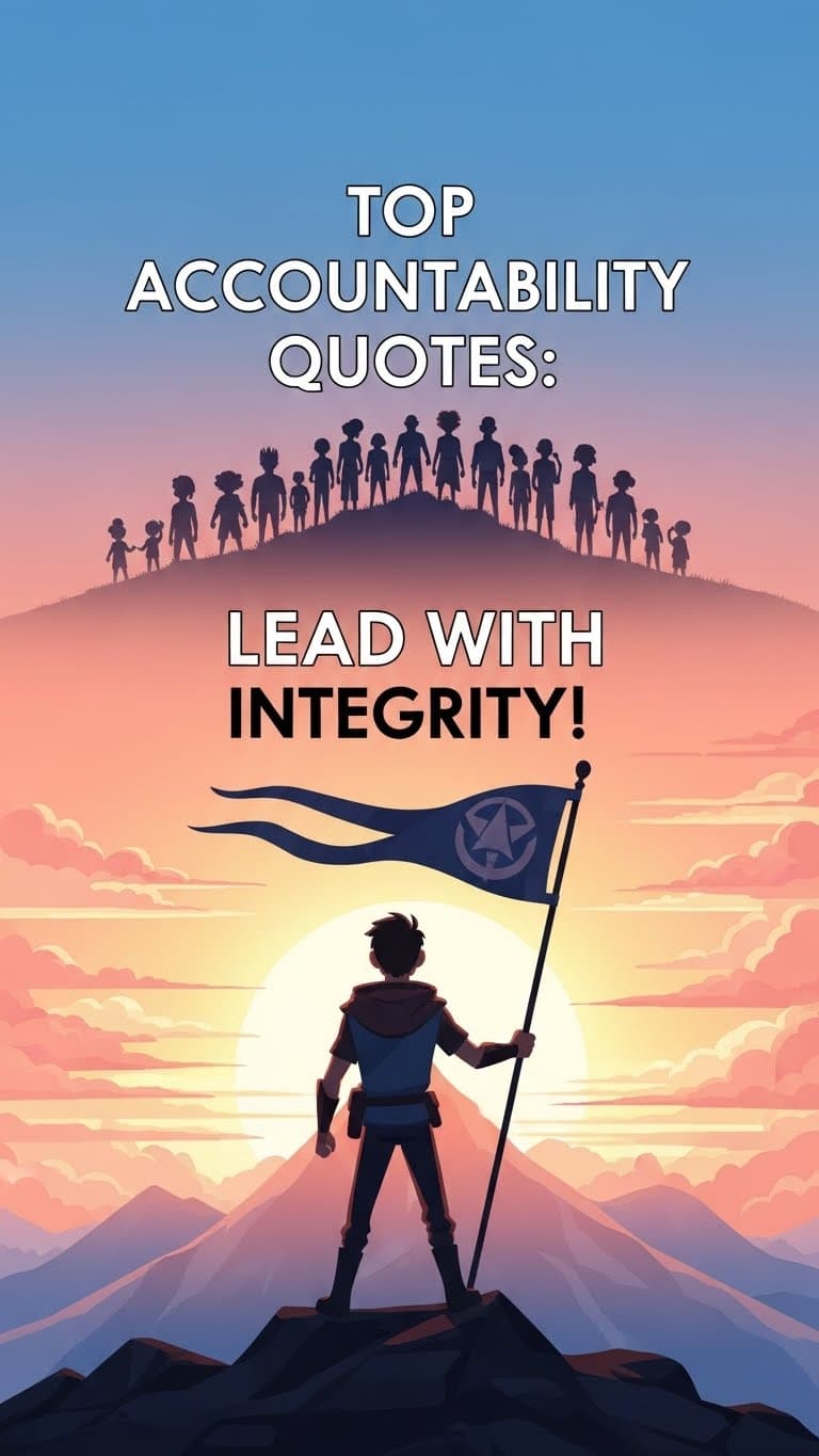 40 Powerful Accountability Quotes for Leadership & Success