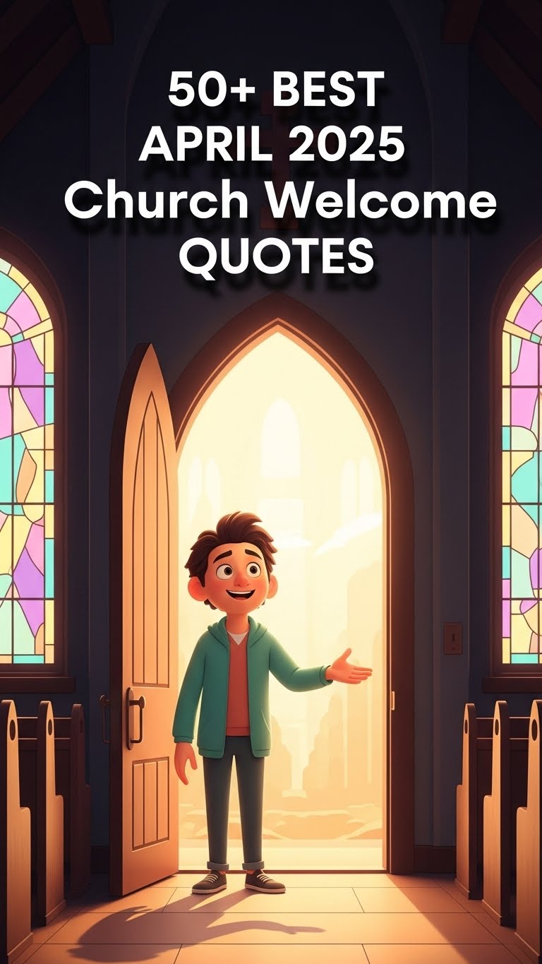 Welcoming Church Quotes: April 2025 Inspiration Welcoming Church Quotes: April 2025 Inspiration - Motivational content from ShareVault about church life