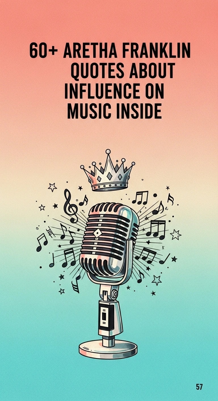 The Queen's Legacy: Aretha Franklin Quotes About Influence on Music The Queen's Legacy: Aretha Franklin Quotes About Influence on Music - Motivational content from ShareVault about daily inspiration