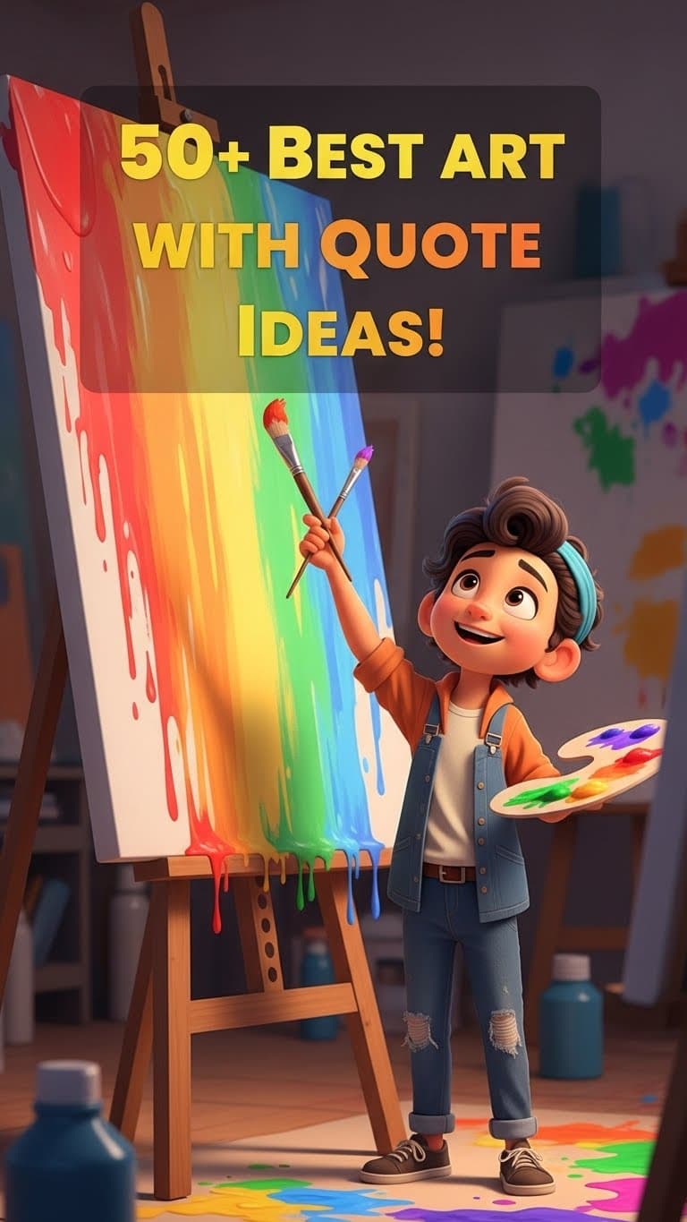 Art with Quote: 40+ Inspiring Lines to Ignite Your Creativity
