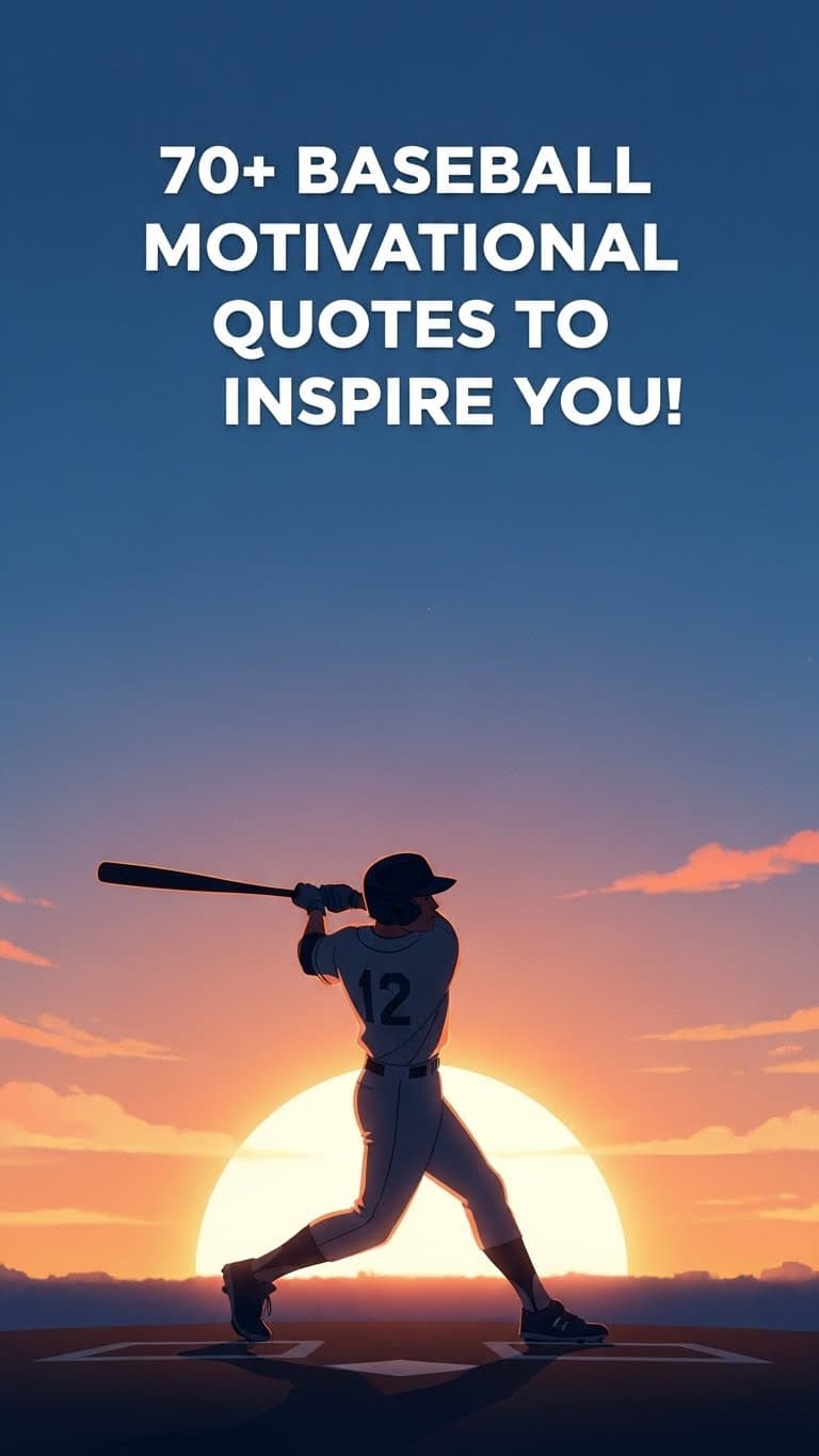 40+ Baseball Motivational Quotes for Success