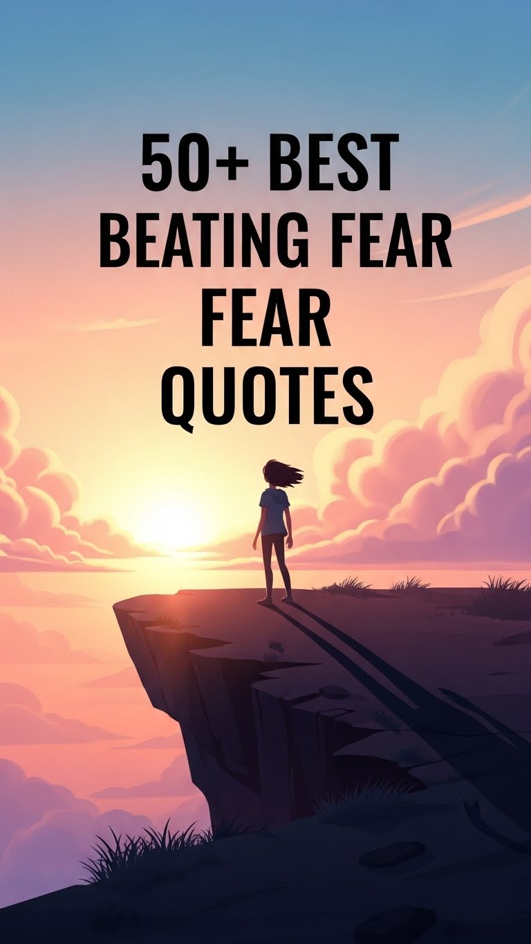35 Powerful Beating Fear Quotes to Find Courage 35 Powerful Beating Fear Quotes to Find Courage - Motivational content from ShareVault about inspiration and leadership