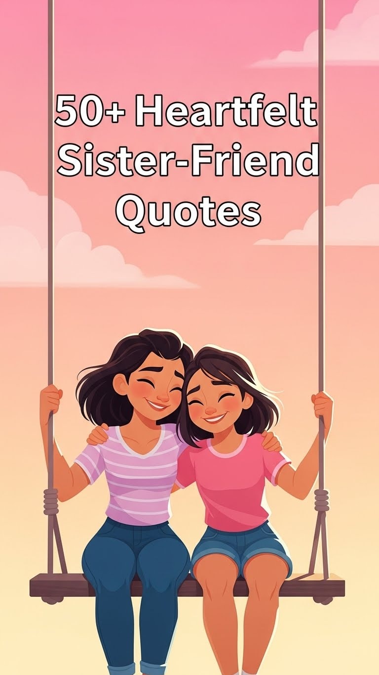 40+ Best Sister Best Friend Quotes to Celebrate Your Bond 40+ Best Sister Best Friend Quotes to Celebrate Your Bond - Motivational content from ShareVault about inspiration and relationships