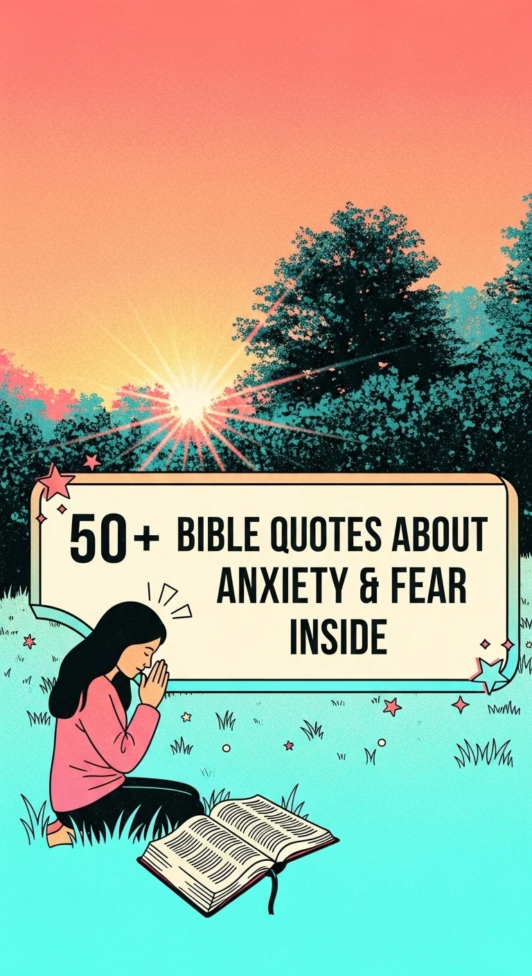 Finding Peace: Bible Quotes About Anxiety and Fear Finding Peace: Bible Quotes About Anxiety and Fear - Motivational content from ShareVault about daily inspiration