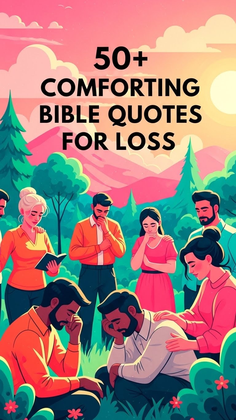 Bible Quotes About Death of a Loved One: Comfort & Hope Bible Quotes About Death of a Loved One: Comfort & Hope - Motivational content from ShareVault about inspiration