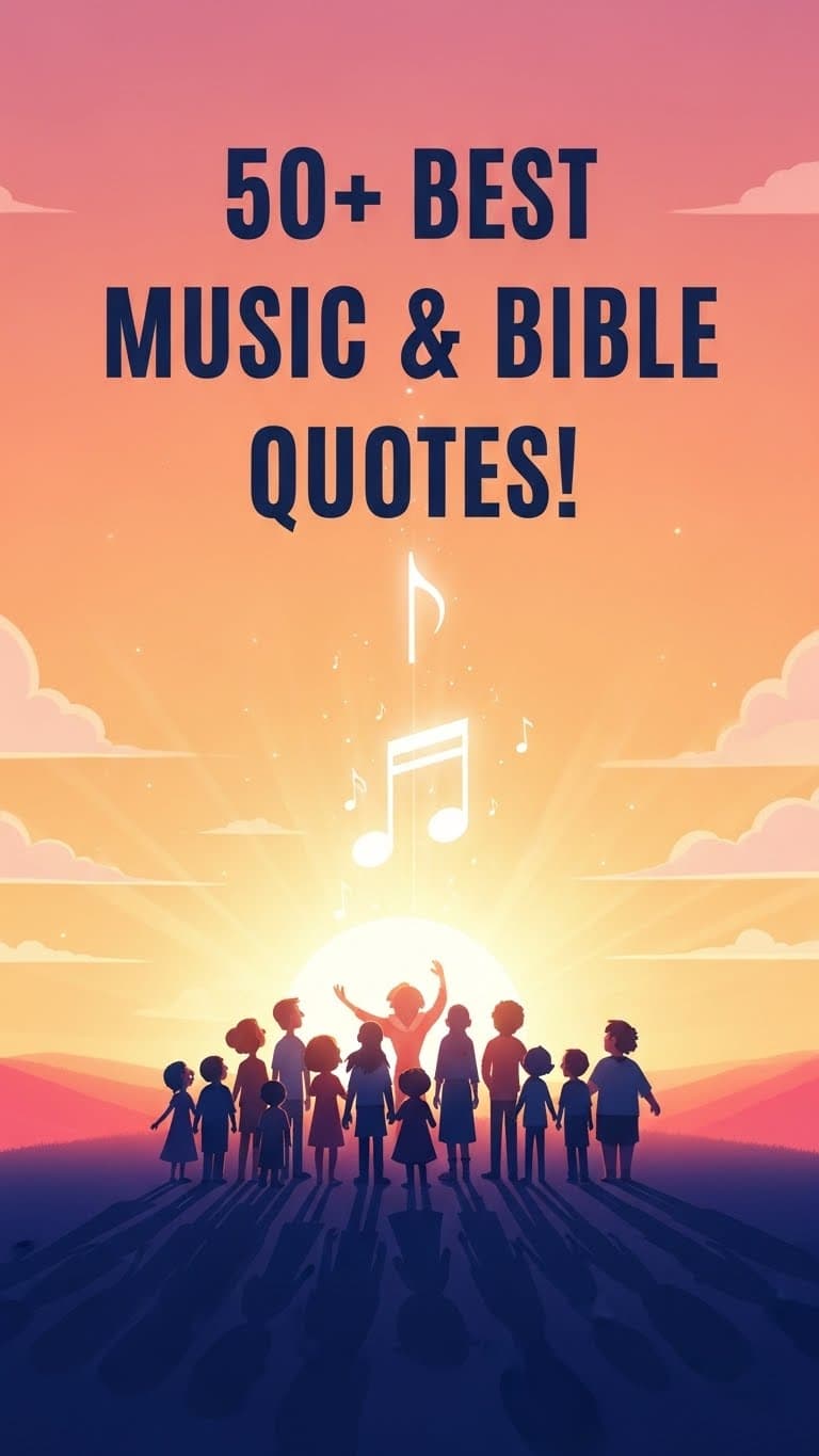 Uplifting Bible Quotes About Music: Find Inspiration