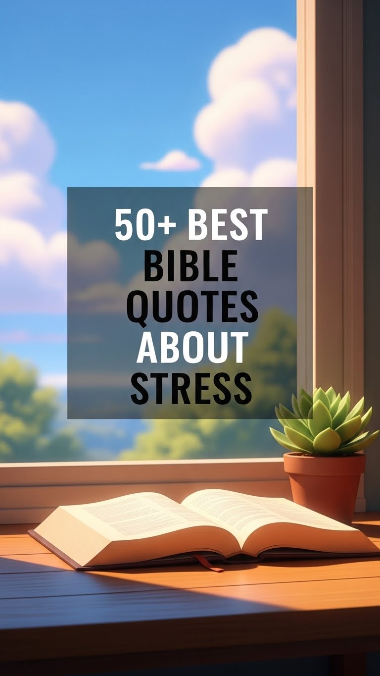 Uplifting Bible Quotes About Stress & Anxiety Uplifting Bible Quotes About Stress & Anxiety - Motivational content from ShareVault about inspiration