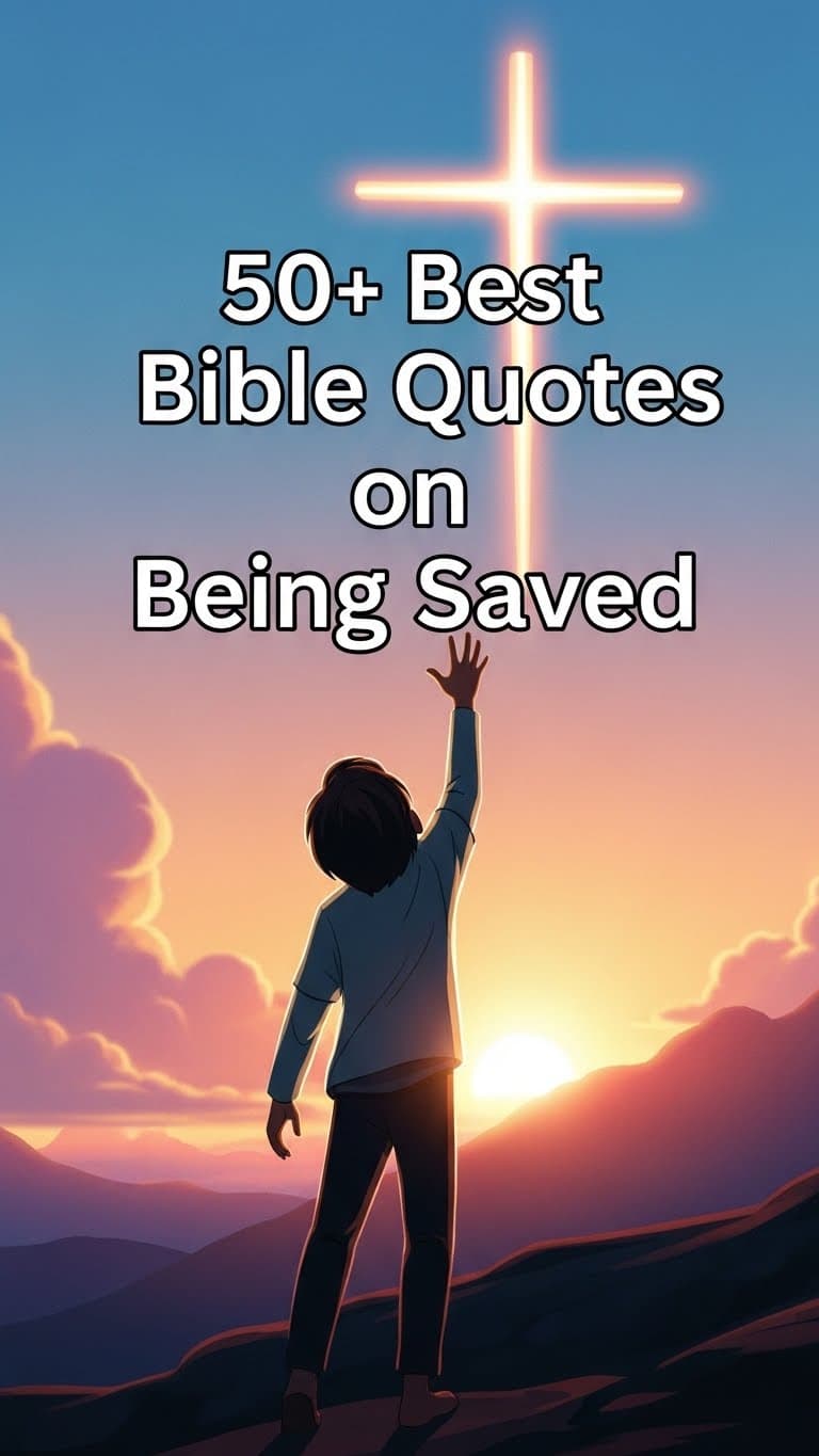 Inspiring Bible Quotes on Being Saved: Find Hope & Redemption