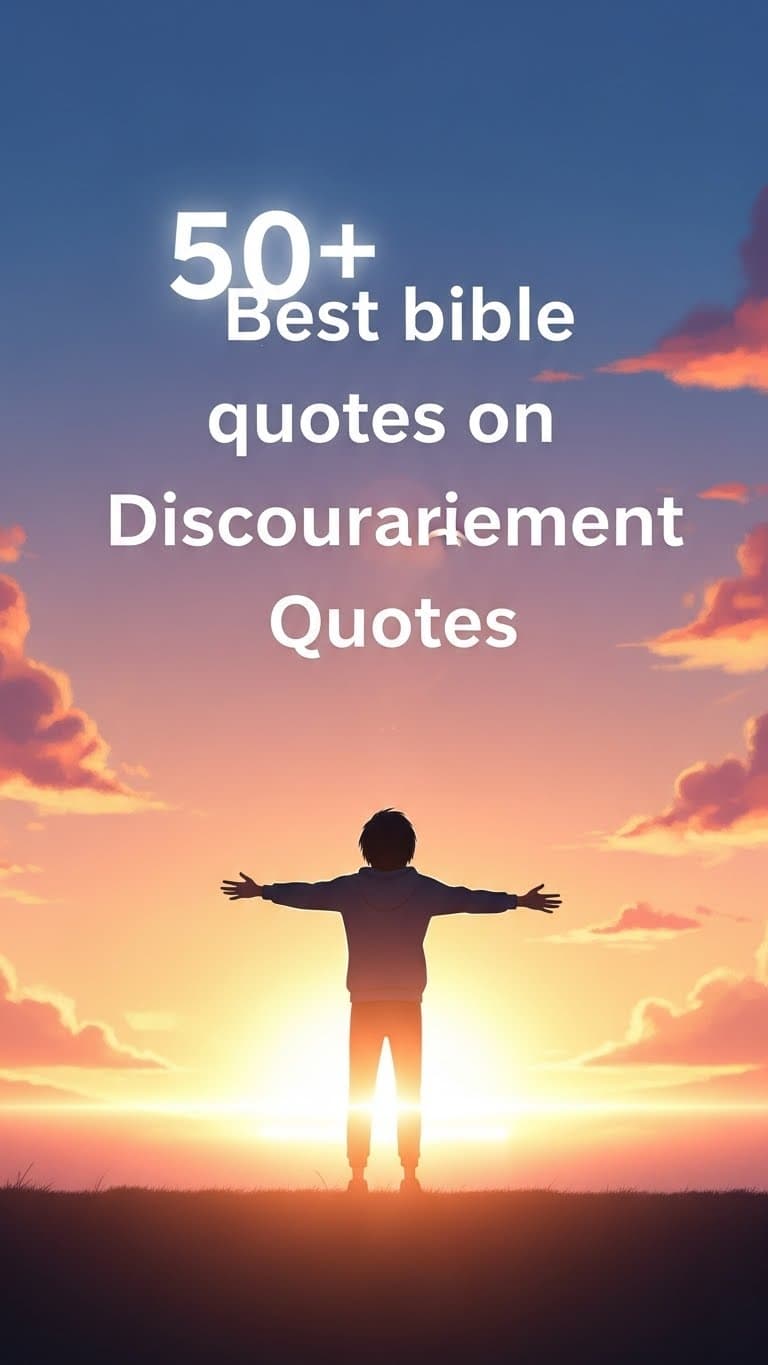 Uplifting Bible Quotes on Discouragement: Find Strength