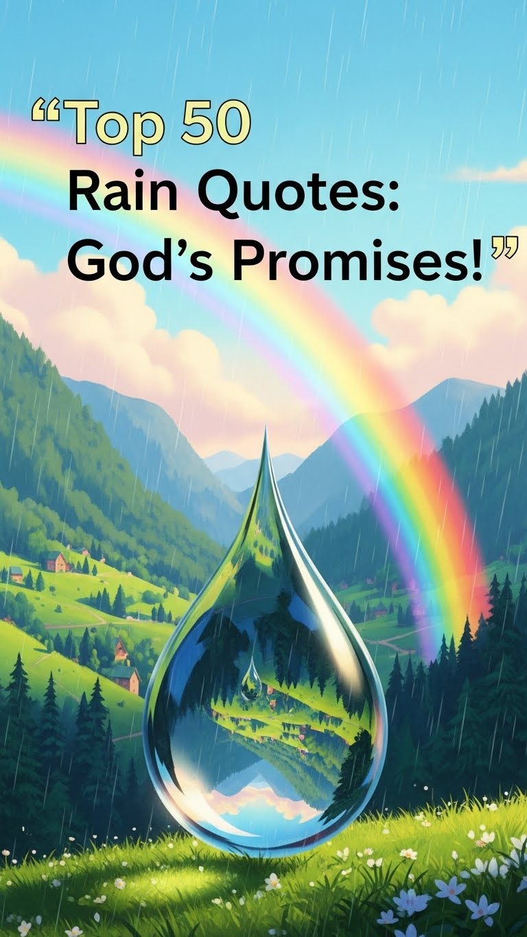 38 Inspiring Bible Quotes on Rain: God's Provision & Promise 38 Inspiring Bible Quotes on Rain: God's Provision & Promise - Motivational content from ShareVault about faith and spirituality