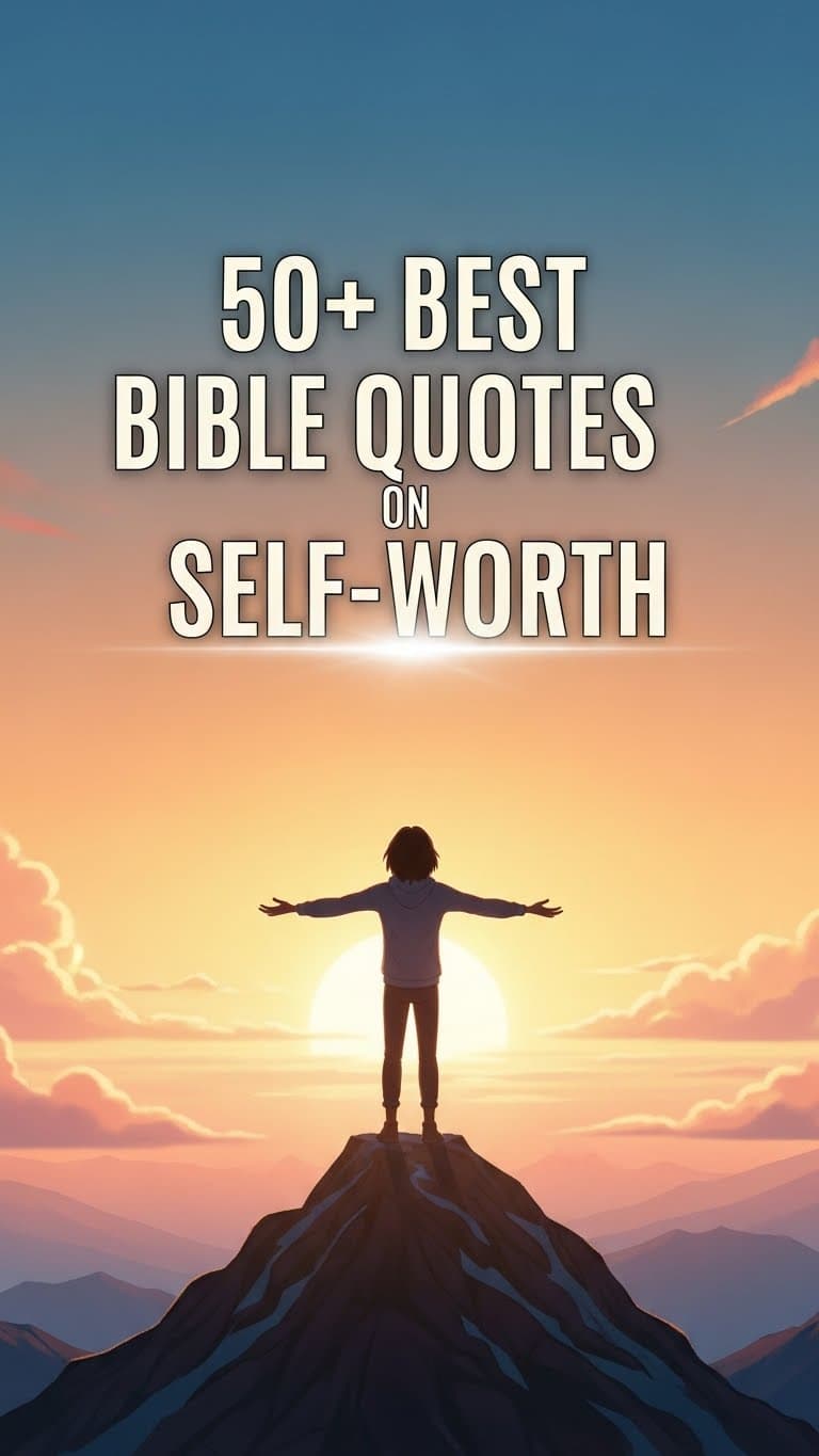 40 Powerful Bible Quotes on Self Worth and Value