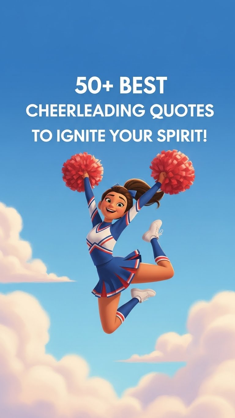 50+ Cheerleading Quotes to Ignite Your Spirit 50+ Cheerleading Quotes to Ignite Your Spirit - Motivational content from ShareVault about inspiration