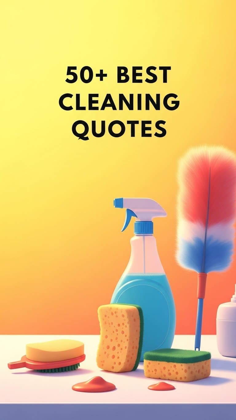 Sparkling Wisdom: 50+ Inspiring Cleaning Quotes