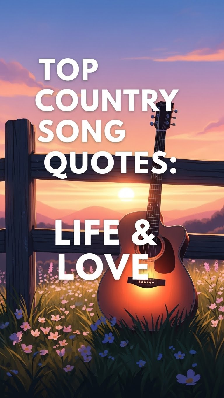 35 Powerful Country Song Quotes About Life and Love 35 Powerful Country Song Quotes About Life and Love - Motivational content from ShareVault about music & inspiration